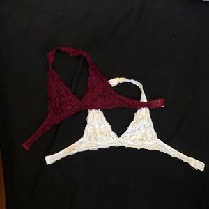 2 Anemone Bralettes M/L